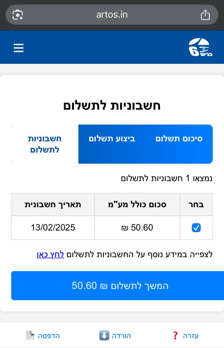 Fake toll payment screen